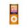 Apple iPod nano 4.gen, 8 GB oranžová